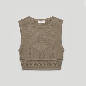 Aritzia Brown Tank Top NWT!!!